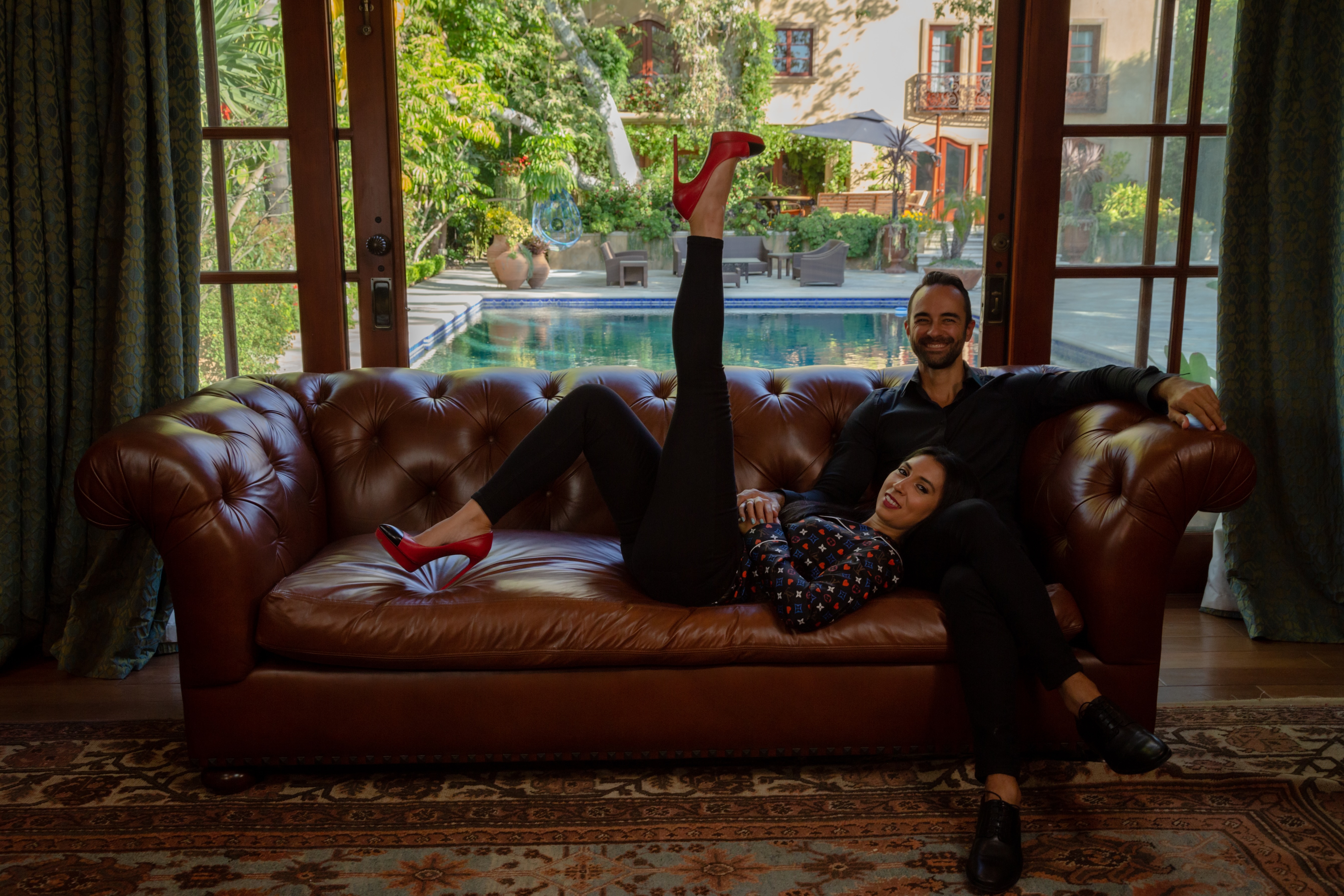 Andrea d'Agostini and Nicole Tabs d'Agostini