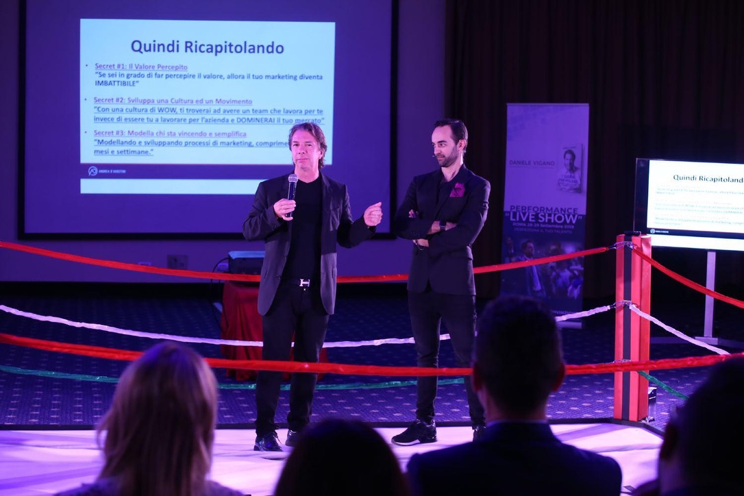 Andrea and Daniele Viganò — live show