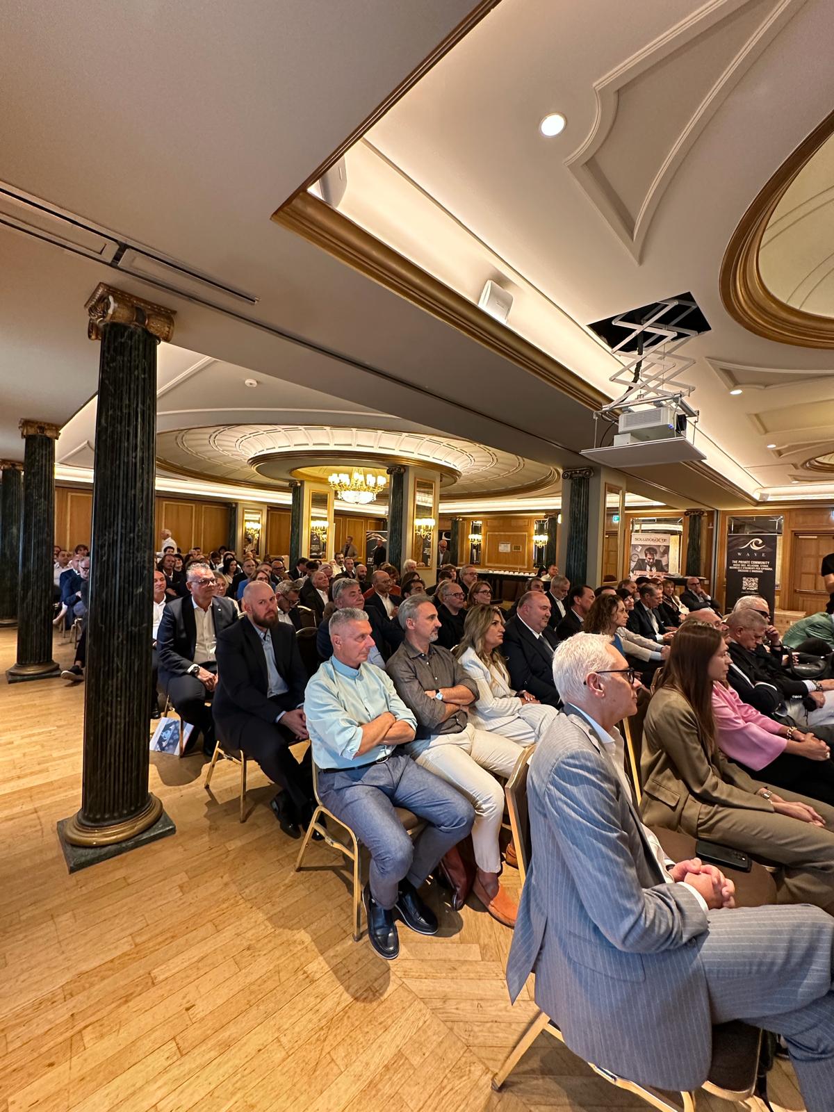 Wave · Our latest event — audience and invite-only banner